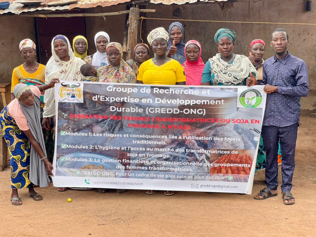 Formation des femmes transformatrices de soja en fromage de TAMAROU