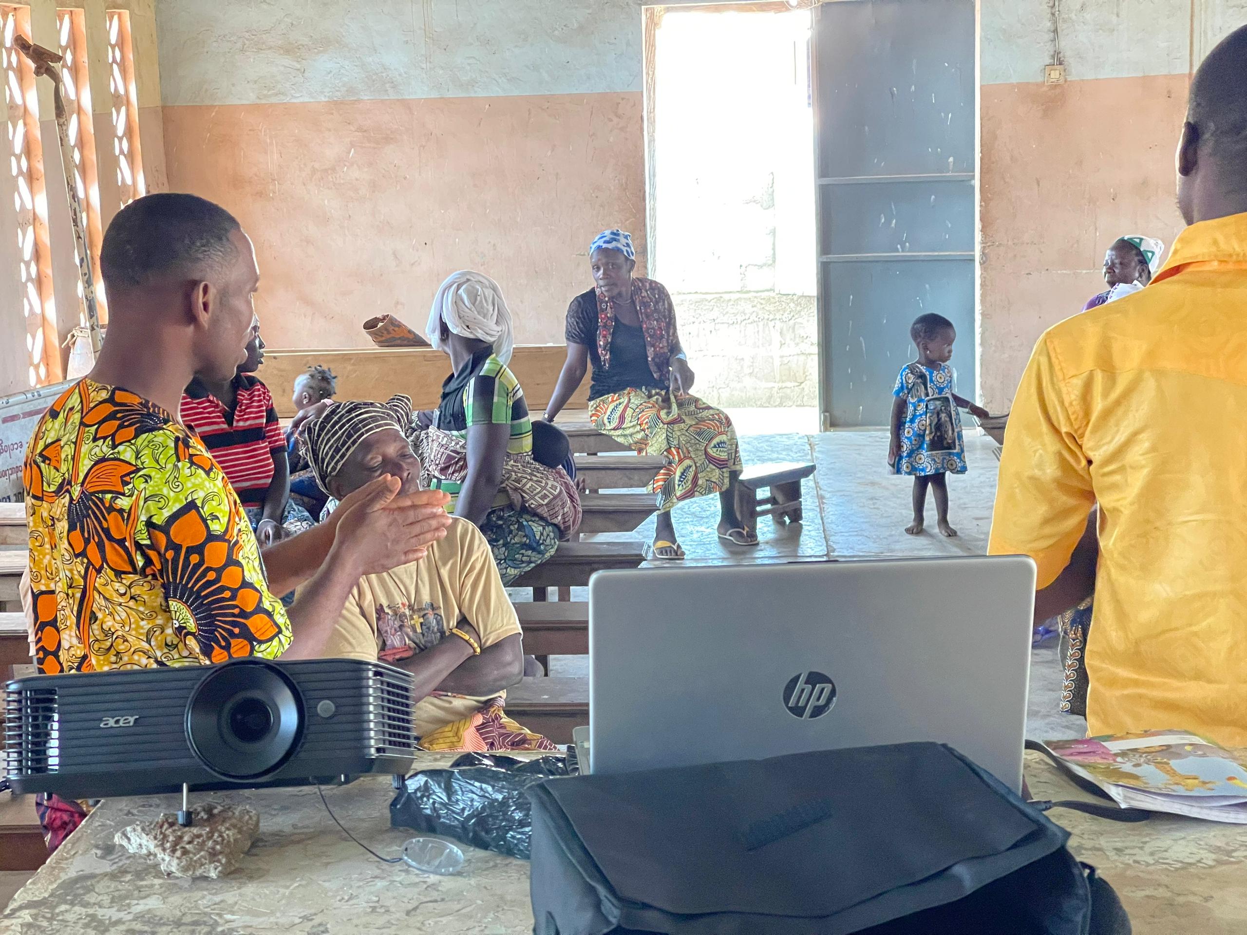  Rencontre avec les femmes de MAREBOROU dans le cadre du projet